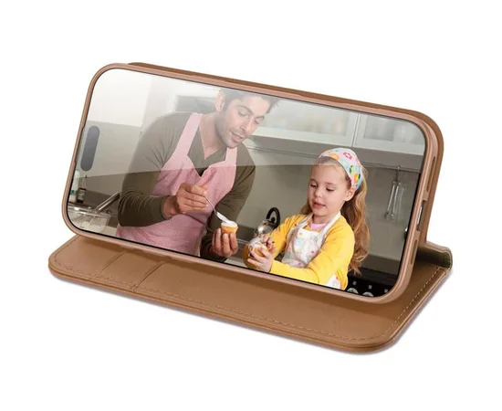 Чехол-книжка Dux Ducis Hivo для Apple iPhone 17 Pro Max (6.9") Brown