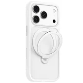 TPU+PC чехол Blueo Skin Friendly 360 Rotatable Stand with MagSafe для Apple iPhone 17 Pro Max (6.9") White