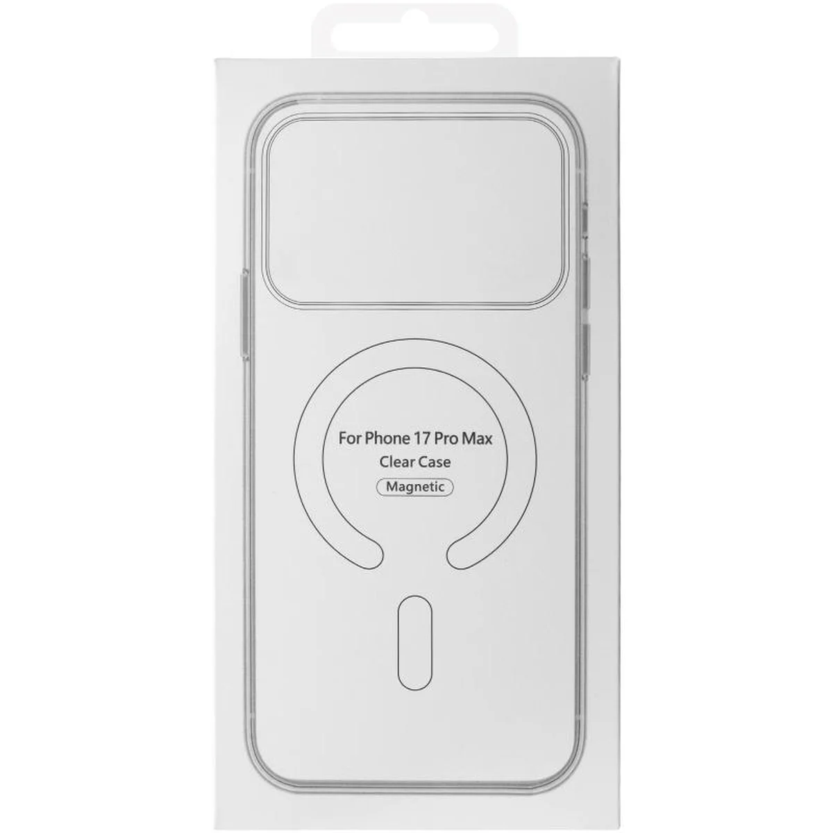 TPU+PC чехол Clear Garden with MagSafe для Apple iPhone 17 Pro Max (6.9") Blue Blossom