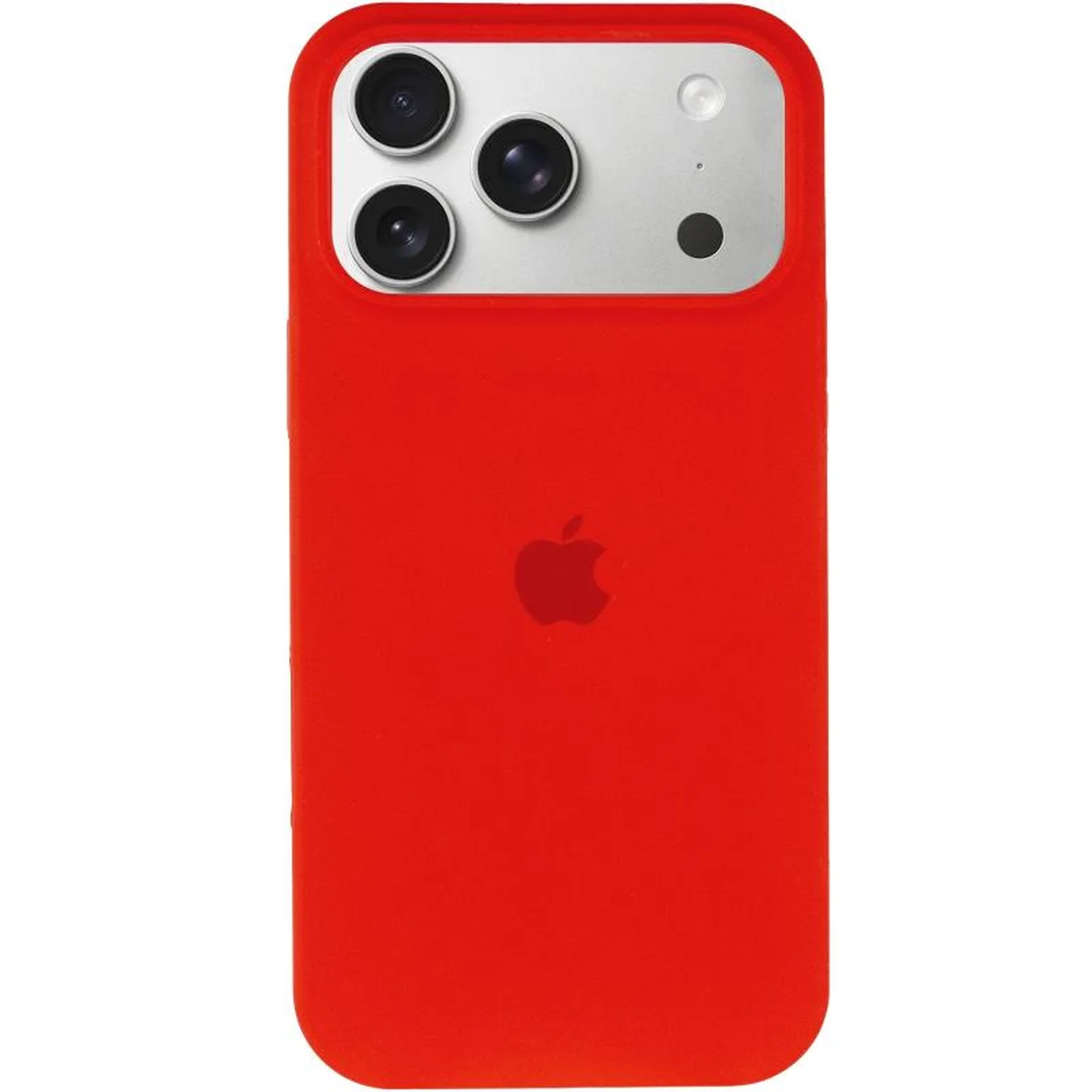 Чехол Silicone Case Full Protective (AA) для Apple iPhone 17 Pro Max (6.9") Красный / Red