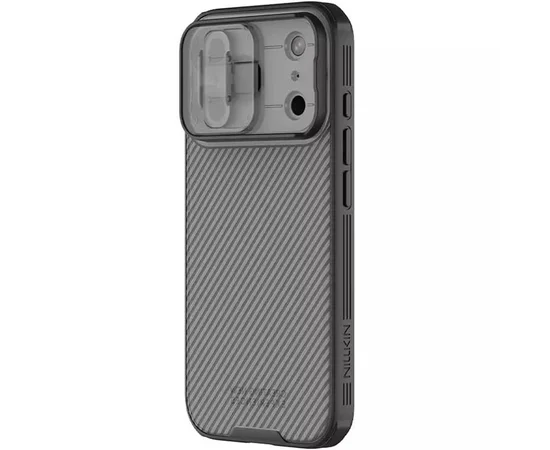 Карбоновая накладка Nillkin CamShield Pro для Apple iPhone 17 Pro Max (6.9") Transparent black
