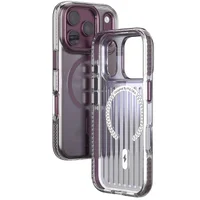 Чехол TPU+PC Puloka Resplendent with Magnetic Fit для Apple iPhone 17 Pro Max / 18 Pro Max (6.9") Dark Cherry