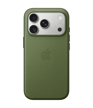 Чехол тканевый TechWoven (AAA) NEW with MagSafe and Animation для Apple iPhone 17 Pro Max (6.9") Green