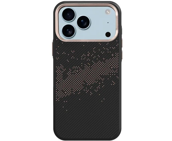 TPU чехол Monzo (MagFit) для Apple iPhone 17 Pro Max (6.9") Titanium gold