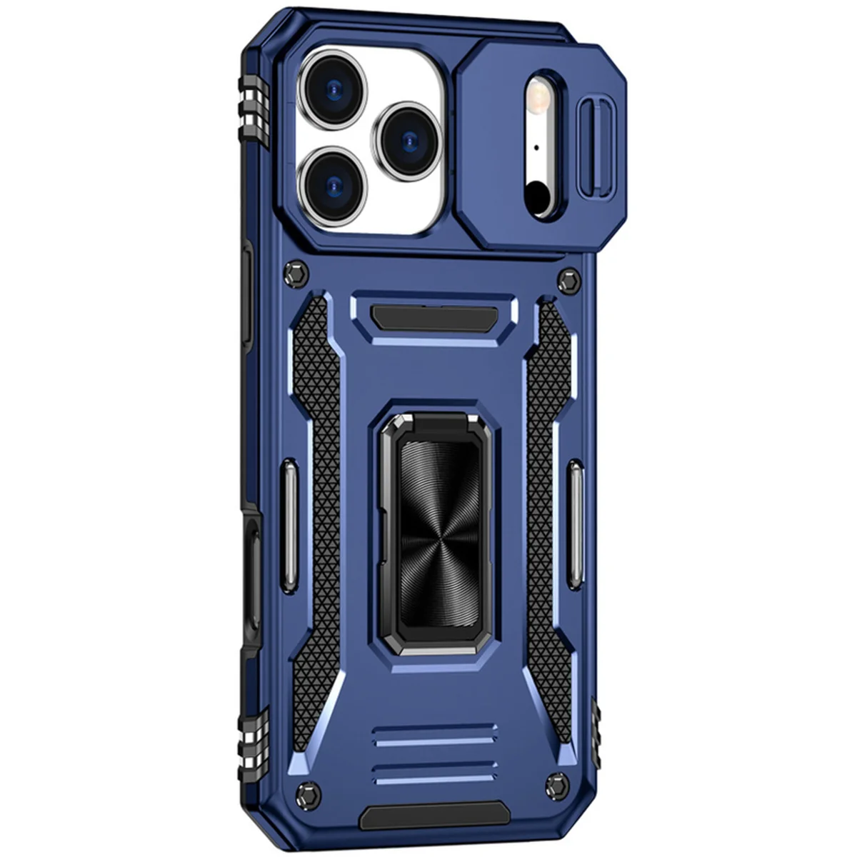 Ударопрочный чехол Camshield Army Ring для Apple iPhone 17 Pro Max (6.9") Синий / Navy