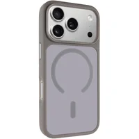 TPU+PC чехол Metal Buttons with Magnetic Fit для Apple iPhone 18 Pro Max / 17 Pro Max (6.9") Серый / Grey