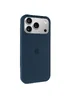 Чохол Silicone Case Full Protective (AA) для Apple iPhone 17 Pro Max (6.9") Синій / Deep navy