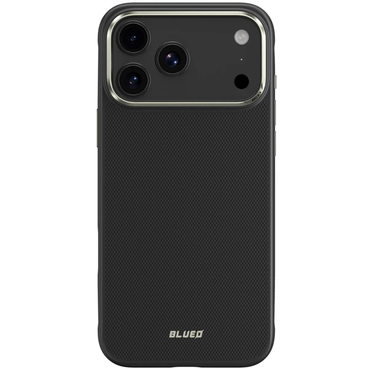 TPU+PC чехол Blueo Aramid Fiber with MagSafe для Apple iPhone 17 Pro Max (6.9") Black