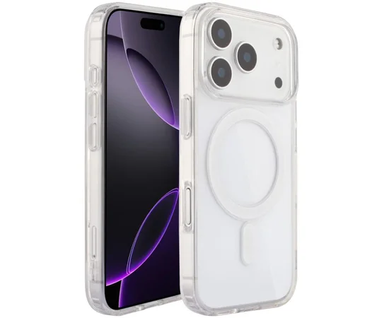 Чехол TPU Clear Case with MagSafe для Apple iPhone 17 Pro Max (6.9") Clear