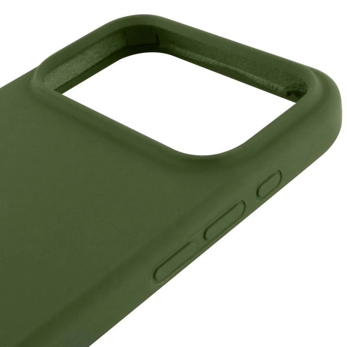 Чехол Silicone Case Full Protective (AA) для Apple iPhone 17 Pro Max (6.9") Зеленый / Dark Olive