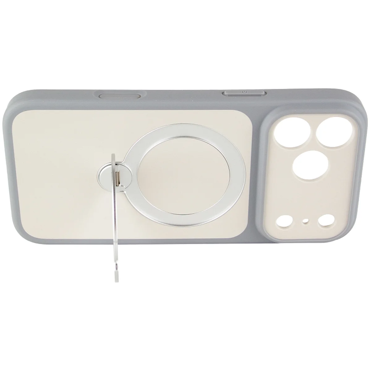 Чехол Ummi Full Camera with Magnetic Fit HQ Ring для Apple iPhone 18 Pro Max / 17 Pro Max (6.9") Grey
