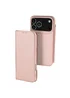 Чехол-книжка Dux Ducis с карманом для визиток для Apple iPhone 17 Pro Max (6.9") Rose Gold
