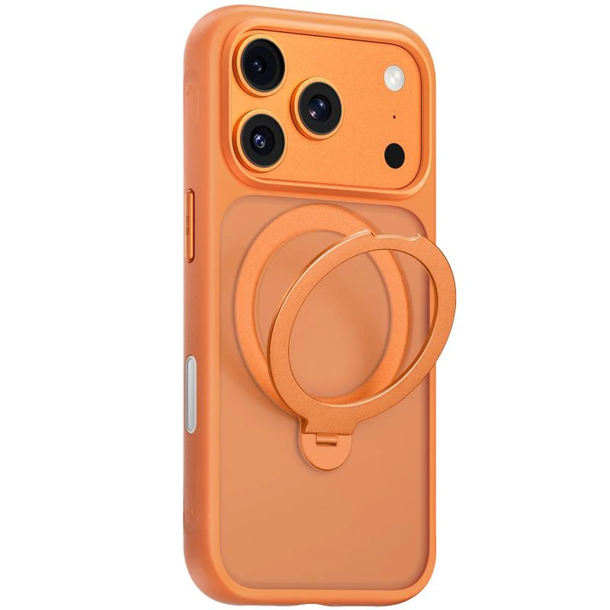 TPU+PC чехол Blueo Skin Friendly 360 Rotatable Stand with MagSafe для Apple iPhone 17 Pro Max (6.9") Orange