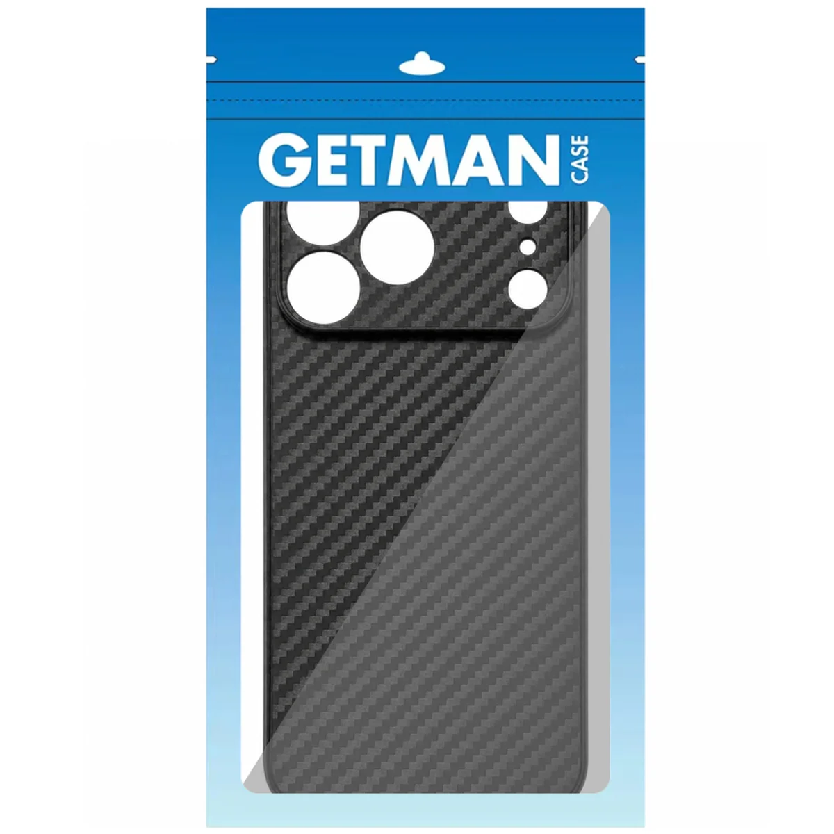 Чехол Getman Carbon Ultra Slim для Apple iPhone 17 Pro Max / 18 Pro Max (6.9") Black