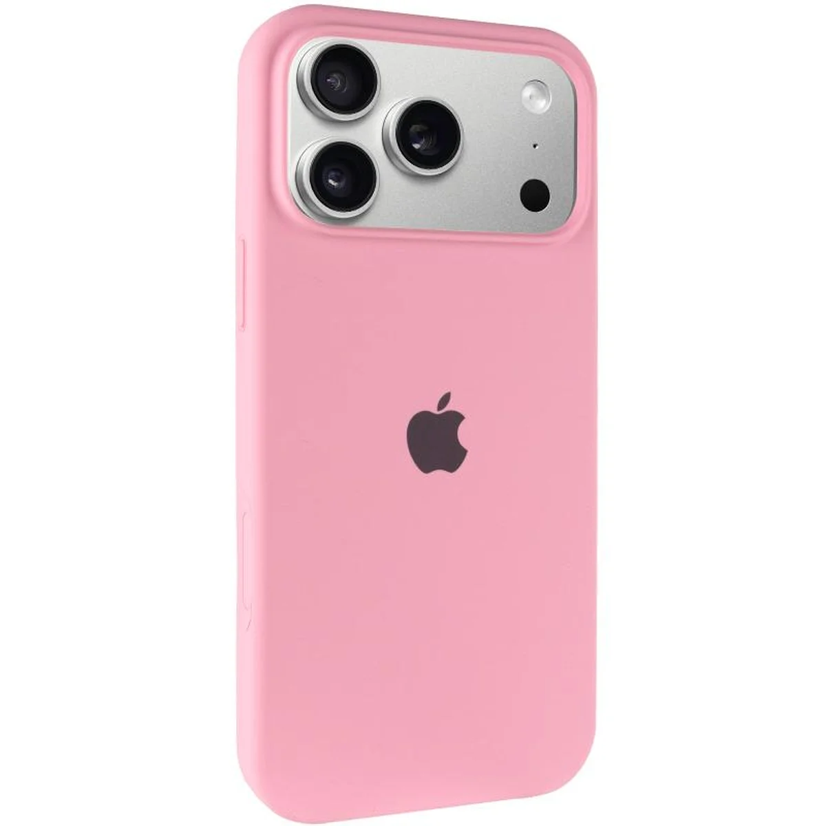 Чехол Silicone Case Full Protective (AA) для Apple iPhone 17 Pro Max (6.9") Розовый / Light pink