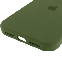 Чехол Silicone Case Full Protective (AA) для Apple iPhone 17 Pro Max (6.9") Зеленый / Dark Olive
