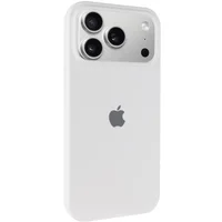 Чехол Silicone Case Full Protective (AA) для Apple iPhone 17 Pro Max (6.9") Белый / White