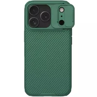 Карбоновая накладка Nillkin CamShield Pro для Apple iPhone 17 Pro Max (6.9") Deep Green