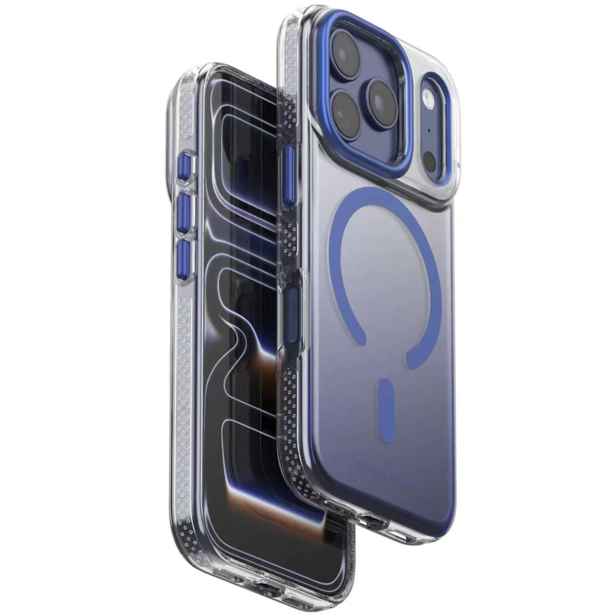 Чехол TPU+PC Puloka Resplendent with Magnetic Fit для Apple iPhone 17 Pro Max / 18 Pro Max (6.9") Blue