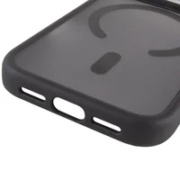 TPU+PC чехол Metal Buttons with Magnetic Fit для Apple iPhone 18 Pro Max / 17 Pro Max (6.9") Черный / Black