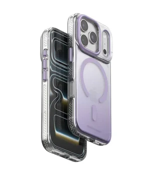 Чехол TPU+PC Puloka Resplendent with Magnetic Fit для Apple iPhone 17 Pro Max / 18 Pro Max (6.9") Purple