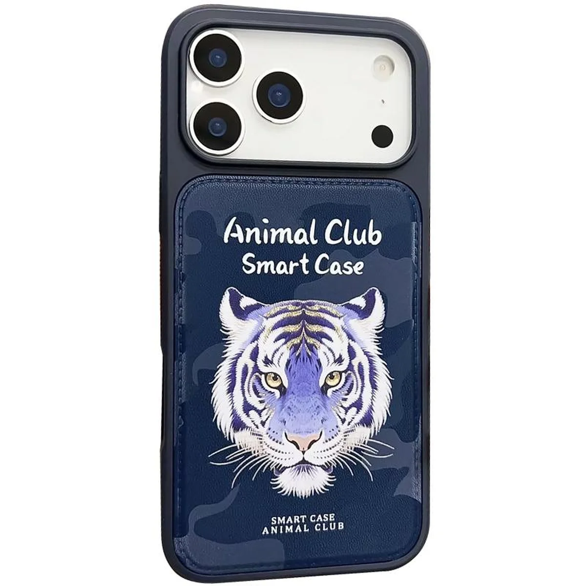 TPU+PC чехол Animal Club для Apple iPhone 17 Pro Max (6.9") Royal Blue