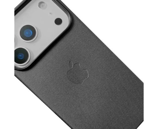 Тканевый чехол TechWoven (AAA) with MagSafe and Animation для Apple iPhone 17 Pro Max (6.9") Black