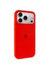 Чехол Silicone Case Full Protective (AA) для Apple iPhone 17 Pro Max (6.9") Красный / Red