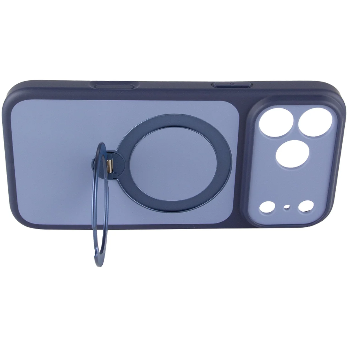 Чехол Ummi Full Camera with Magnetic Fit HQ Ring для Apple iPhone 18 Pro Max / 17 Pro Max (6.9") Navy Blue