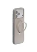 TPU+PC чехол Metal Buttons with MagSafe Colorful HQ Ring для Apple iPhone 17 Pro Max (6.9") Grey