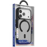 TPU+PC чехол Blueo Frosted Heat Dissipation Stand with MagSafe для Apple iPhone 17 Pro Max (6.9") Черный