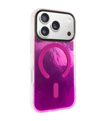 Чохол TPU Shiny Mountain (MagFit) для Apple iPhone 17 Pro Max (6.9") Pink
