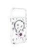TPU+PC чохол Clear Garden with MagSafe для Apple iPhone 17 Pro Max (6.9") Cherry Petal