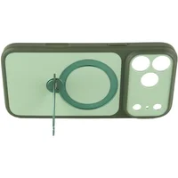 Чехол Ummi Full Camera with Magnetic Fit HQ Ring для Apple iPhone 18 Pro Max / 17 Pro Max (6.9") Green