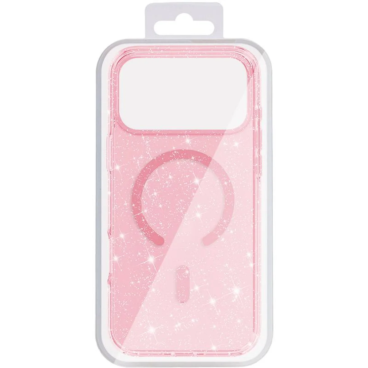 Чехол TPU Eclipse Sparkle (MagFit) для Apple iPhone 17 Pro Max (6.9") Pink