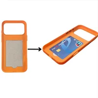 Чехол TPU TechWoven Hybrid with MagSafe для Apple iPhone 17 Pro Max (6.9") Orange / Brown