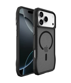 Чохол TPU Space Octagon with MagSafe для Apple iPhone 17 Pro Max (6.9") Carbon Black
