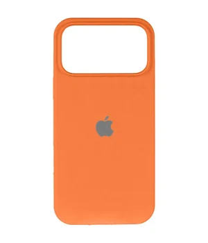 Чехол Silicone Case Full Protective (AA) для Apple iPhone 17 Pro Max (6.9") Оранжевый / Orange