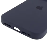 Чехол Silicone Case Full Protective (AA) для Apple iPhone 17 Pro Max (6.9") Темно-синий / Midnight blue
