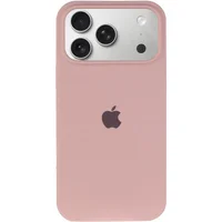 Чехол Silicone Case Full Protective (AA) для Apple iPhone 17 Pro Max (6.9") Розовый / Pink Sand