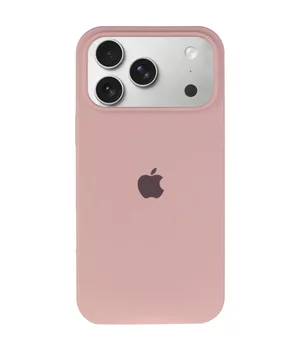 Чохол Silicone Case Full Protective (AA) Apple iPhone 17 Pro Max (6.9") Рожевий / Pink Sand