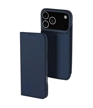 Чохол-книжка Dux Ducis з кишенею для візиток для Apple iPhone 17 Pro Max (6.9") Синій