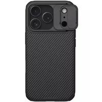Карбоновая накладка Nillkin CamShield Pro Magnetic для Apple iPhone 17 Pro Max (6.9") Black