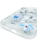 TPU+PC чехол Clear Garden with MagSafe для Apple iPhone 17 Pro Max (6.9") Blue Blossom