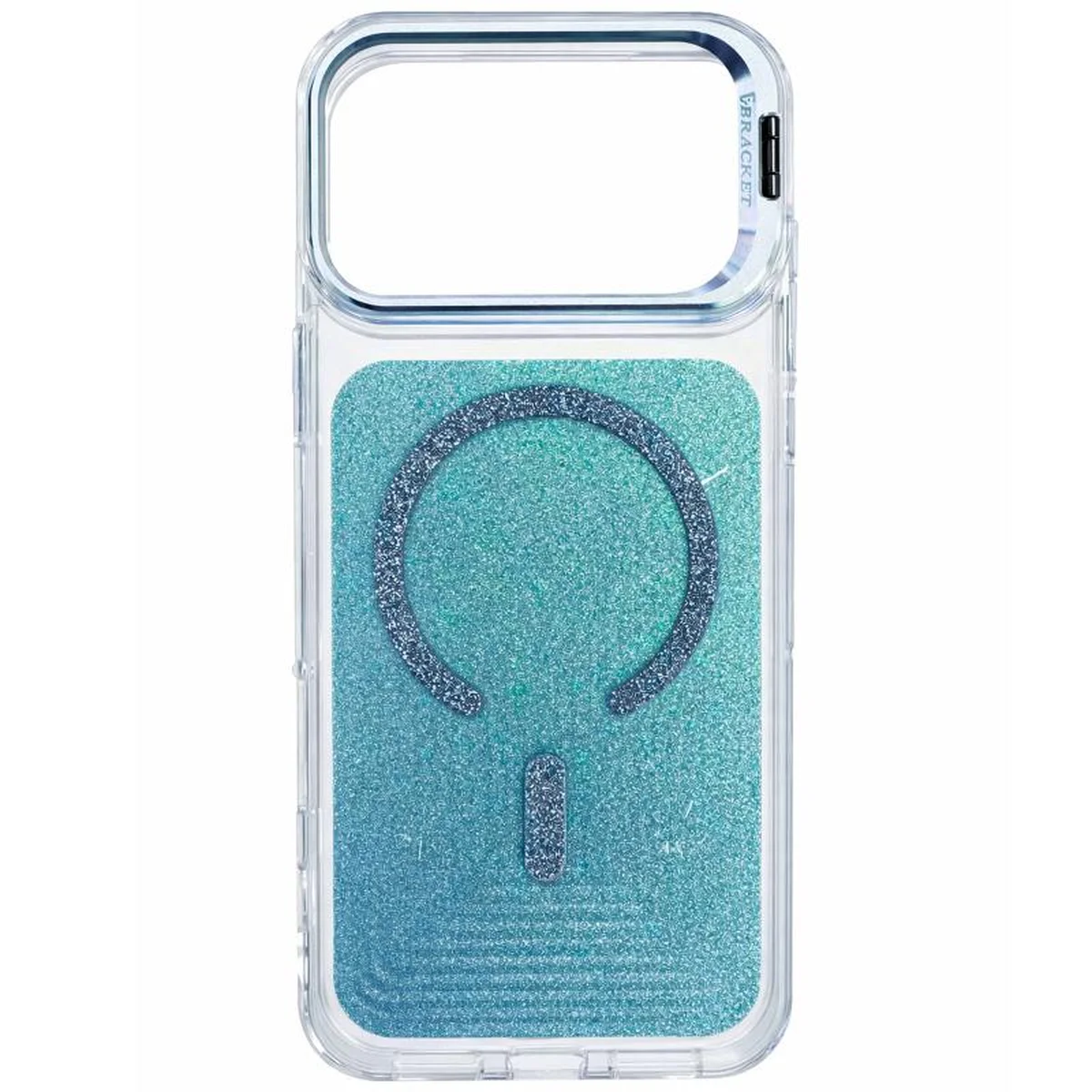 Чехол TPU+PC Jewel Sparkle with MagSafe для Apple iPhone 17 Pro Max (6.9") Aqua Blue