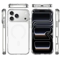 Чехол TPU+PC Space Pure Color with Magnetic Fit для Apple iPhone 17 Pro Max / 18 Pro Max (6.9") White