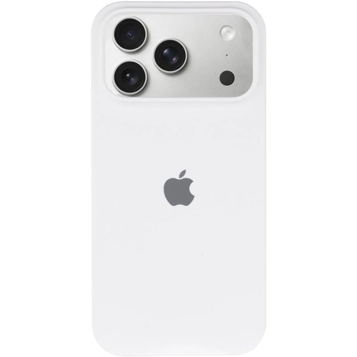 Чехол Silicone Case Full Protective (AA) для Apple iPhone 17 Pro Max (6.9") Белый / White