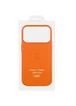Чехол кожаный Leather Case (AA) with MagSafe and Animation для Apple iPhone 17 Pro Max (6.9") Orange