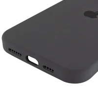 Чехол Silicone Case Full Protective (AA) для Apple iPhone 17 Pro Max (6.9") Серый / Dark Gray