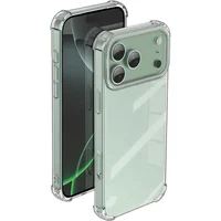 TPU чехол GETMAN Ease logo усиленные углы для Apple iPhone 17 Pro Max (6.9") Бесцветный (прозрачный)